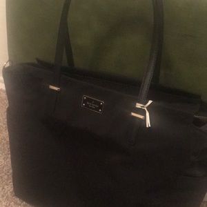 Sold Black kate spade kaylie baby diaper bag NWT